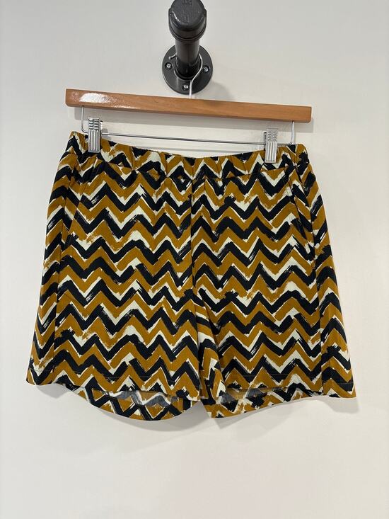 Hartford Pants - Hartford Alternative Classics Zig Zag Patterned Shorts Size 1(S)